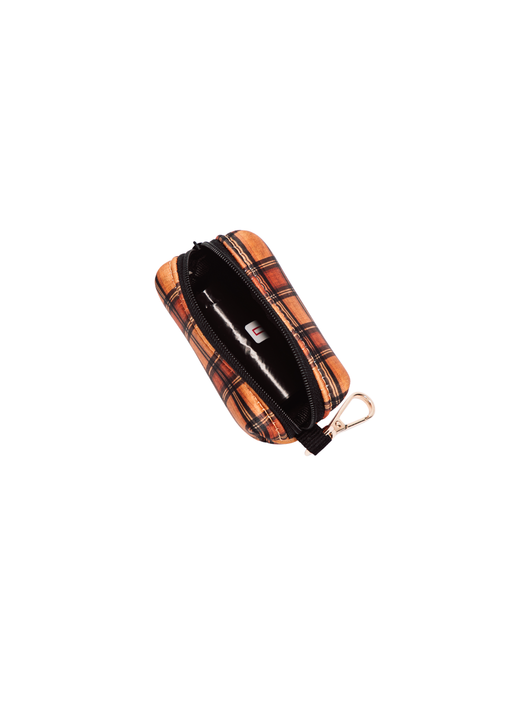 Chestnut Checks Dog Waste Bag Holder