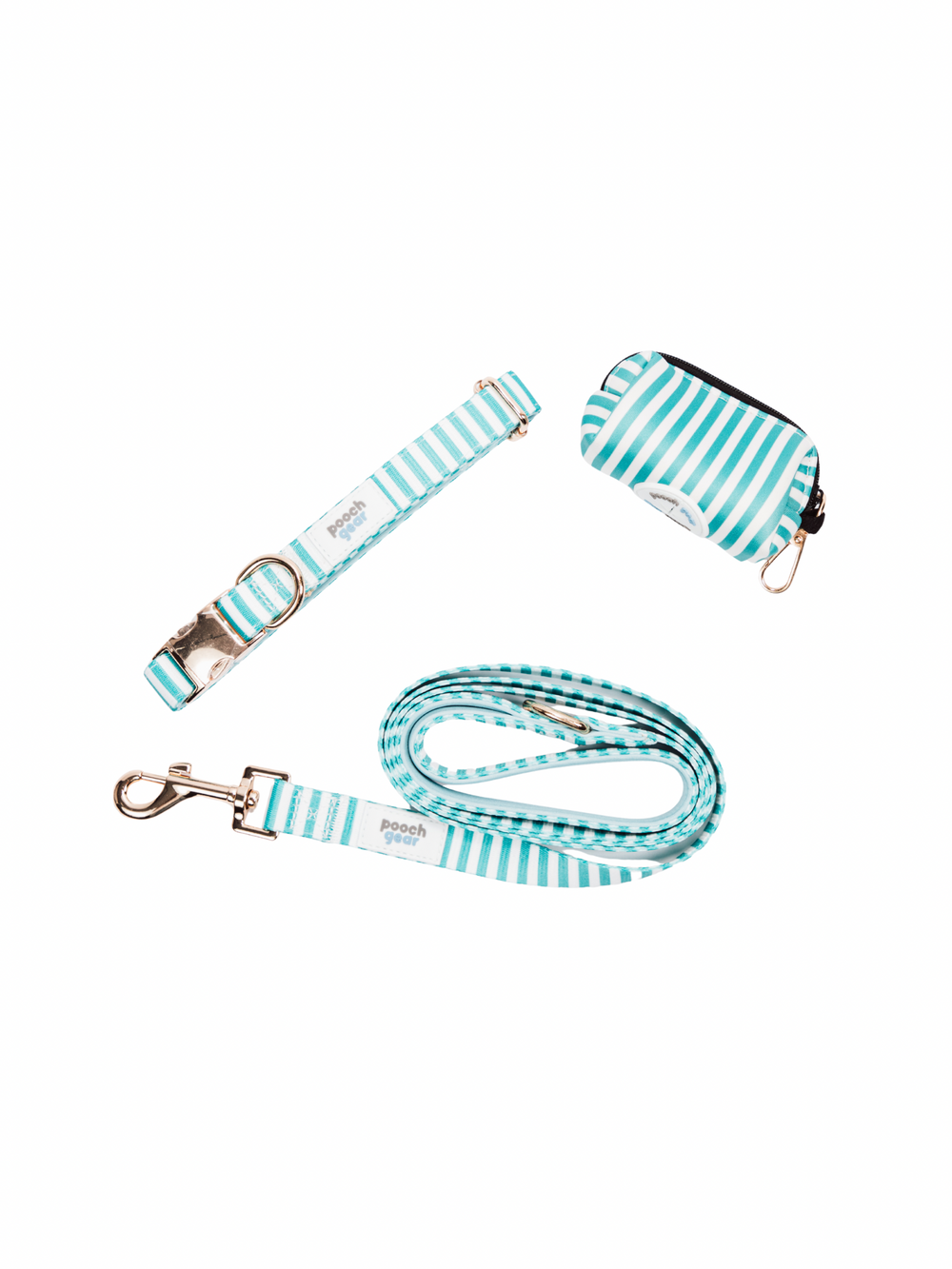 Seaside Stripes Collar Walk Set