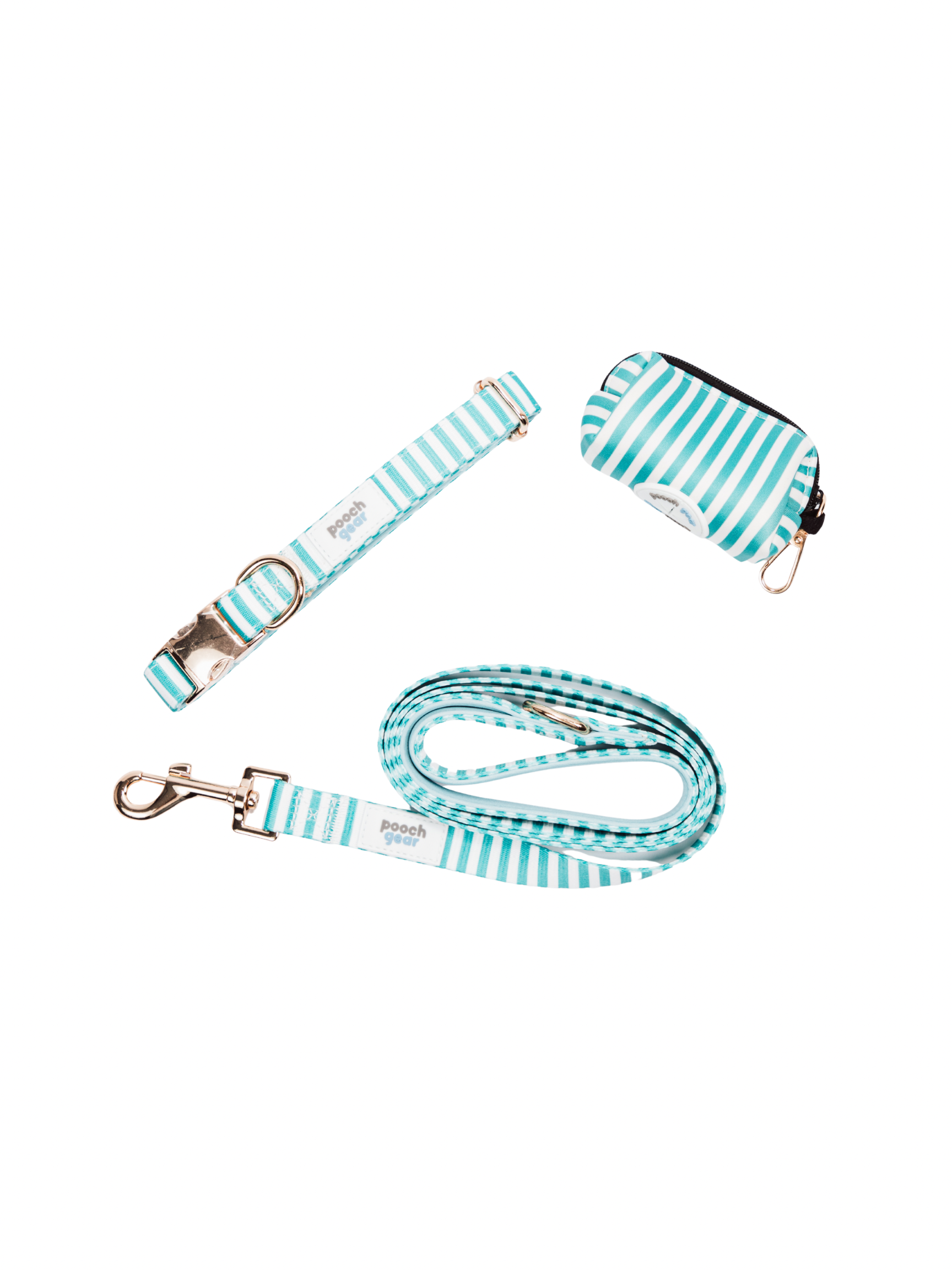 Seaside Stripes Collar Walk Set