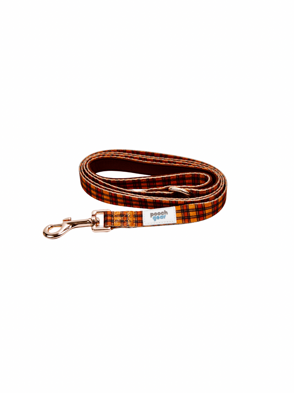 Chestnut Checks Dog Leashes