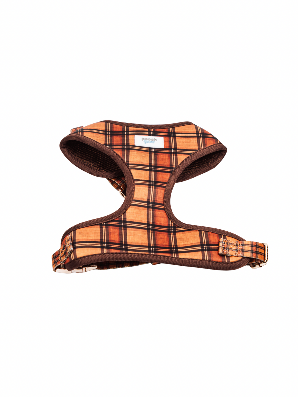 Chestnut Checks Dog Harness