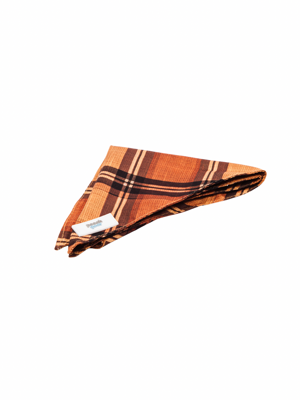 Chestnut Checks Dog Bandana
