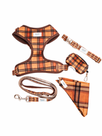 Chestnut Checks Whole Shebang Set