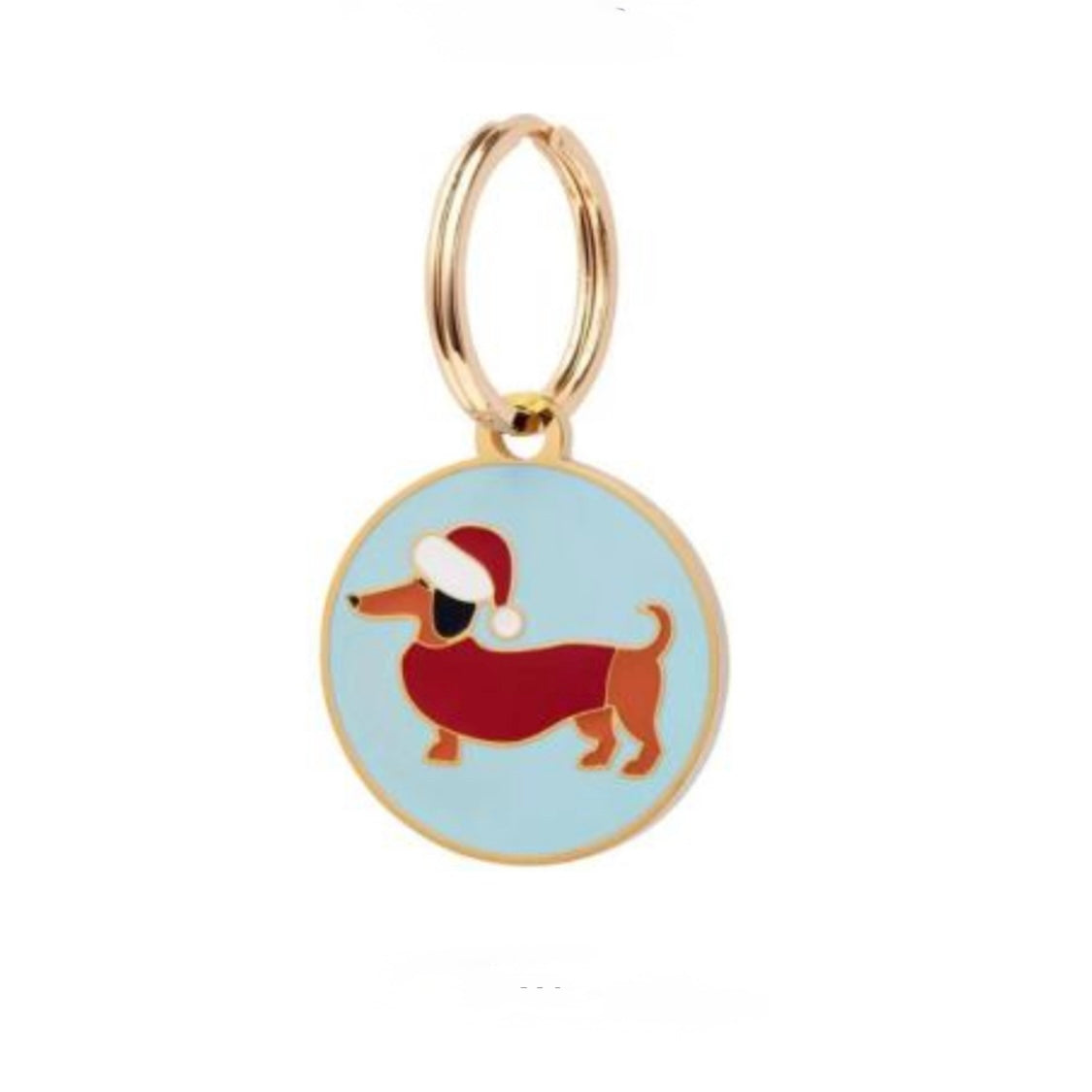 Holiday Pet ID Tag