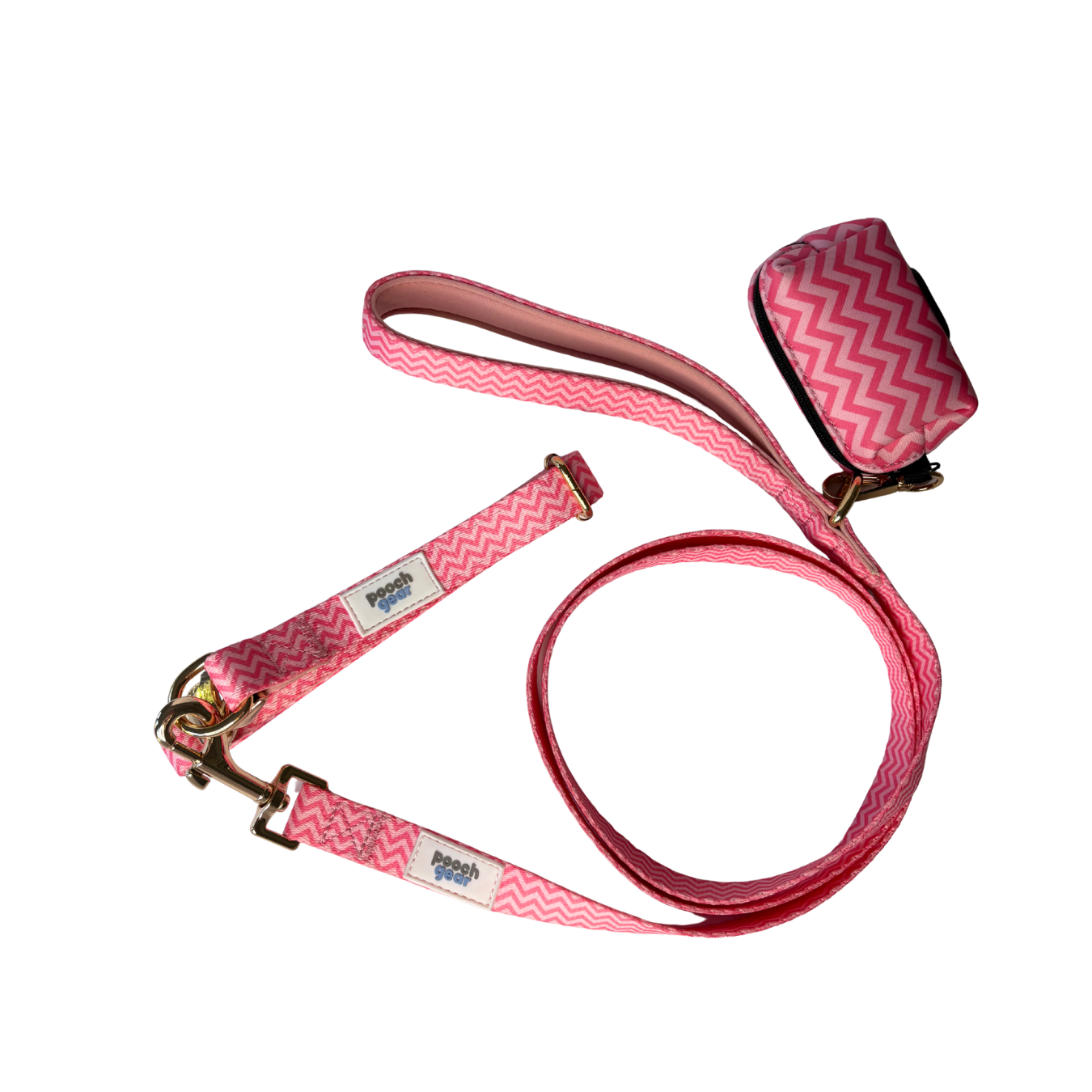 Ziggy Pink Collar Walk Set