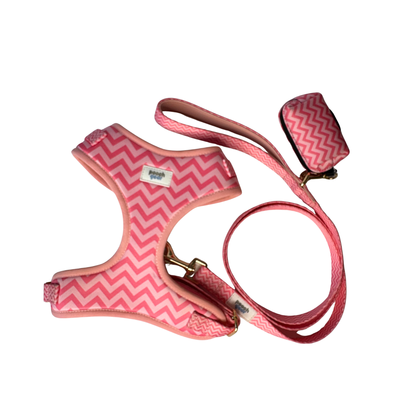 Ziggy Pink Harness Walk Set